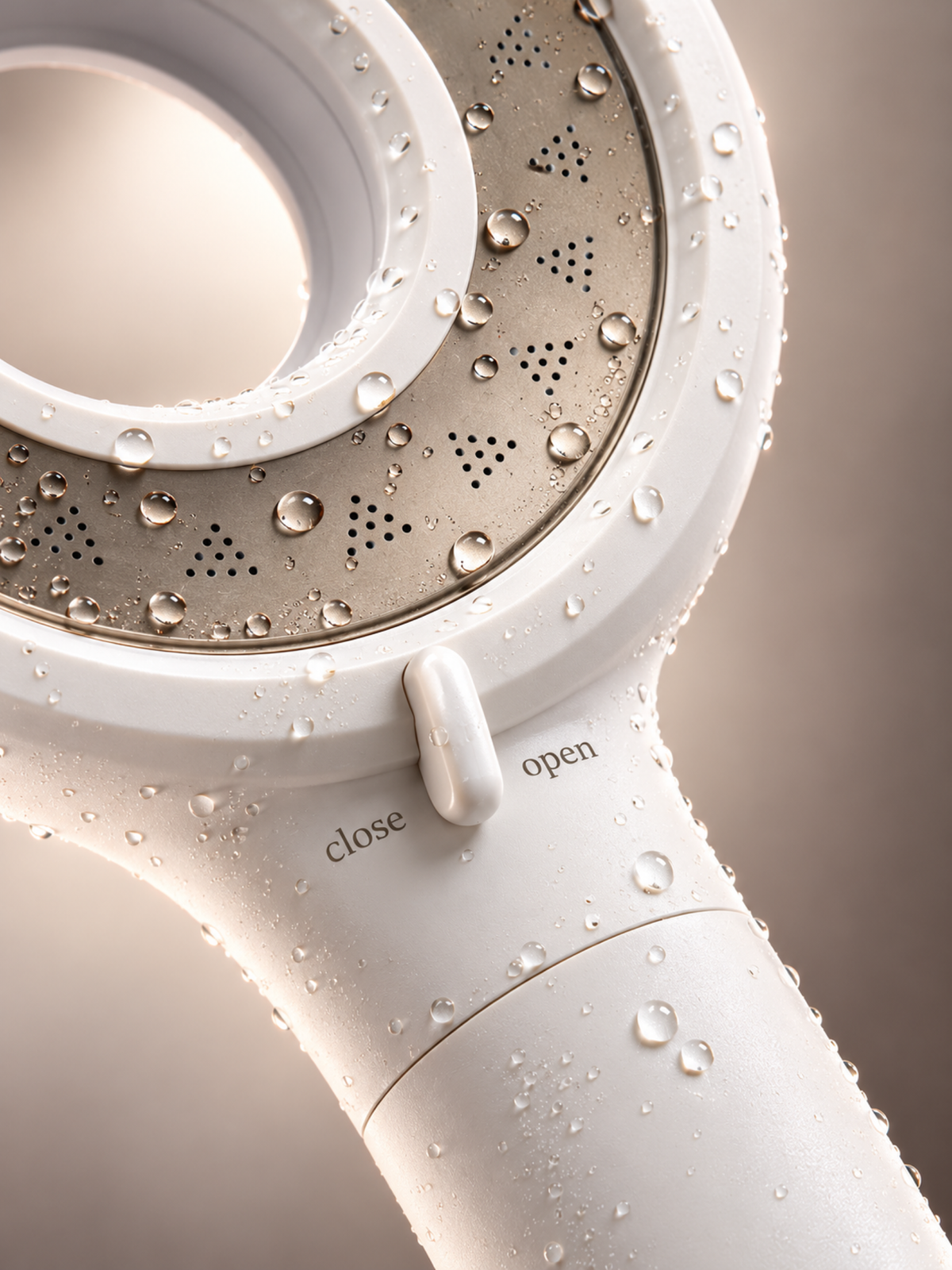 Graesil filtered handheld shower head